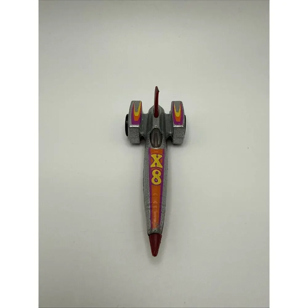 Tricar X8 - Hot Wheels Metalflake Blackwall Malaysia Maroon Base 1979 Toy Car